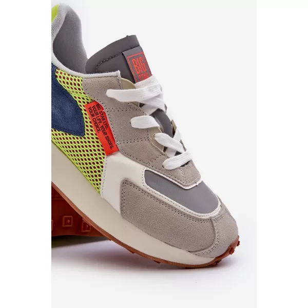  Muške tenisice BIG STAR NN174344 SIVA Big Star Shoes 