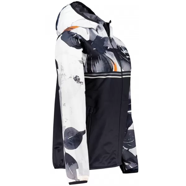 Ženska vrhunska softshell jakna ALTISPORT VOJ/ALW117JACK01 CRNA/NARANČASTA 