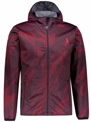 Muška vrhunska softshell jakna ALTISPORT VOJ/ALM072JACK01 VINO/CRVENO