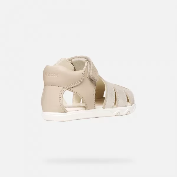  Sandale za djevojčice GEOX SANDAL STEPPIEUP B656QA0CR85C5000 BEŽ 
