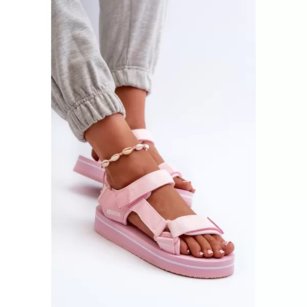  Ženske cipele BIG STAR NN274A533 PINK Big Star Shoes 