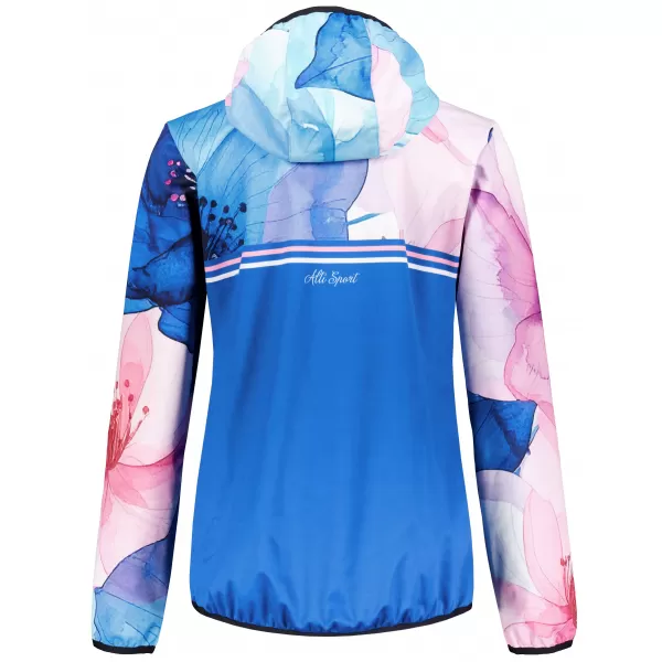  Ženska vrhunska softshell jakna ALTISPORT VOJ/ALW117JACK01 PLAVA/RUŽIČASTA 
