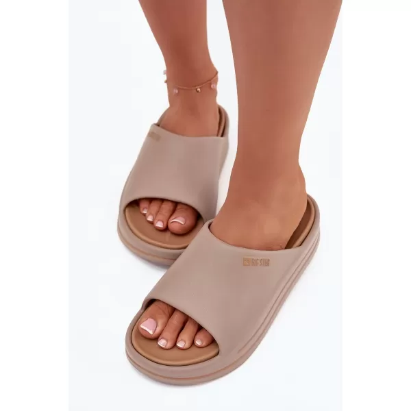  Ženske papuče BIG STAR SS274424 BEŽ Big Star Shoes 
