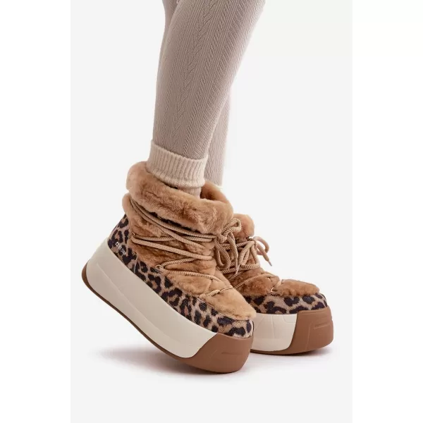  Ženske cipele BIG STAR OO274A207 SMEĐA/BEŽ Big Star Shoes 