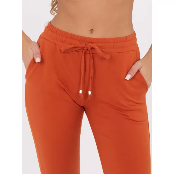  Ženske trenirke BASIC FEEL GOOD RV-DR-5040.07X TAMNONARANČASTA 