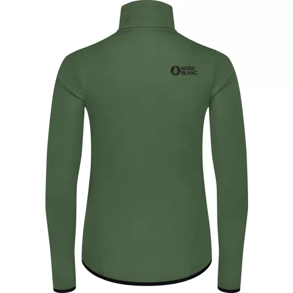  Ženska powerfleece majica NORDBLANC SEDGE NBWFL8291 ZELENA 