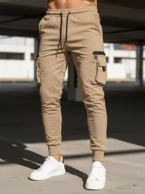 Muške hlače DSTREET UX4157 BEŽ