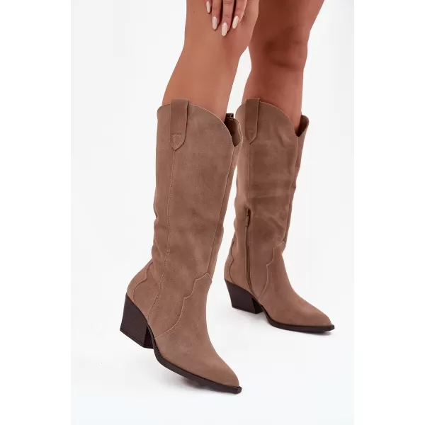  Ženske čizme BOTO URSELLE 40126 KAKI 