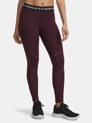 Ženske tajice UNDER ARMOUR UA COLDGEAR TEXTURED LEGGING 6003997-600 CRVENA