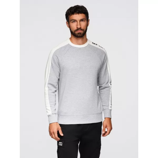  Muški sweatshirt OMBRE OM-SSNZ-0200 SIVI MELANGE 