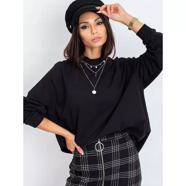  Ženski sweatshirt BASIC FEEL GOOD RV-BL-5185.82P NOIR 