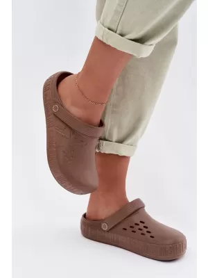 Ženske papuče BIG STAR TT274A085 BROWN/BEIGE Big Star Shoes