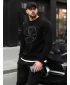 Muški sweatshirt DSTREET BX5948 CRNA