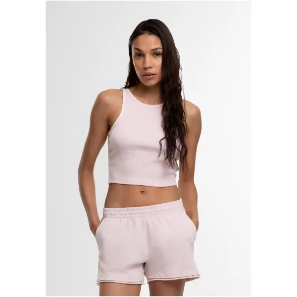  Ženska majica kratkih rukava URBAN CLASSICS TB7482 RUMENA RUŽA 
