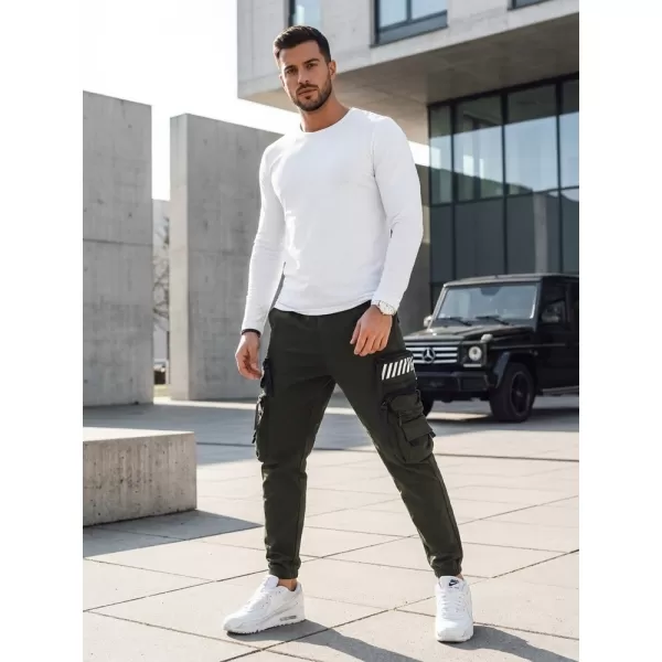  Muške hlače DSTREET UX4160 ZELENA 