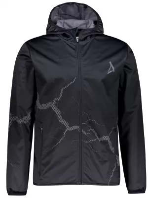 Muška vrhunska softshell jakna ALTISPORT VOJ/ALM129JACK01 CRNO SIVA