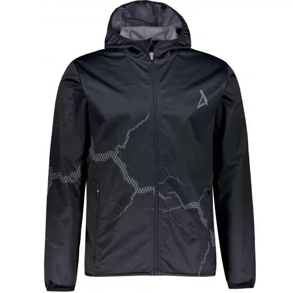  Muška vrhunska softshell jakna ALTISPORT VOJ/ALM129JACK01 CRNO SIVA 