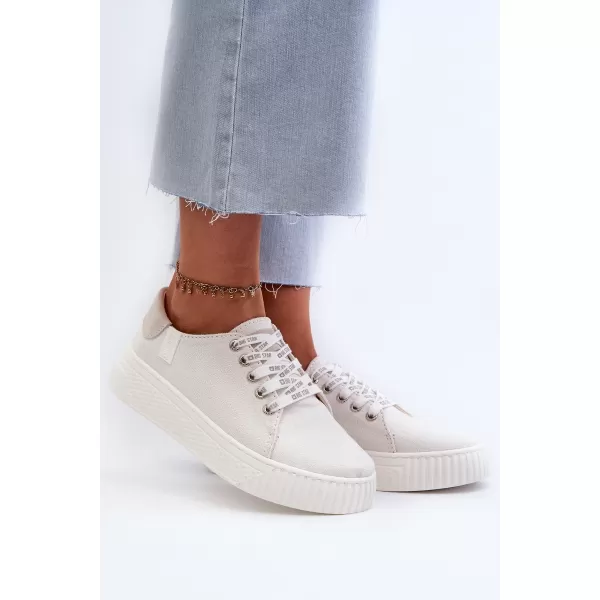  Ženske tenisice BIG STAR NN276001 WHITE Big Star Shoes 