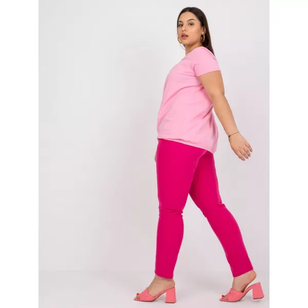  Ženska majica kratkih rukava BASIC FEEL GOOD RV-TS-6320.85P RUŽIČASTA 