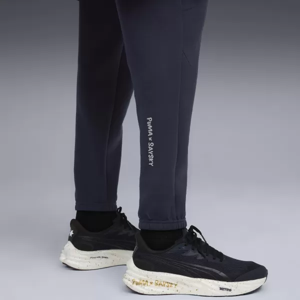  Muške hlače PUMA M X SAYSKY SWEAT PANT 527555-16 NOVA MORNARICA 