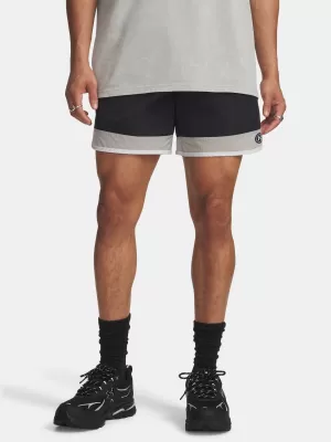 Muške kratke hlače UNDER ARMOUR UA ICON WOVEN TRACK SHORTS 6009350-001 CRNA