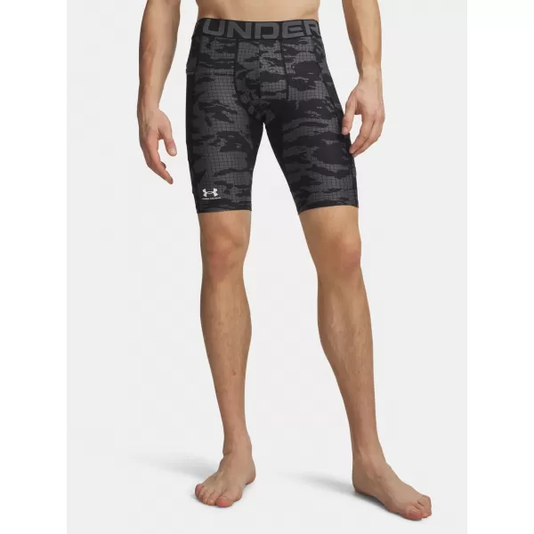  Muške kratke hlače UNDER ARMOUR HG PRINTED LNG SHORT 6009658-001 CRNA 