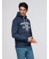 Muški sweatshirt OMBRE B1714 TAMNOPLAVA