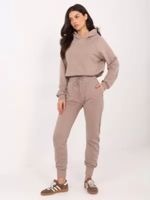 Ženski komplet BASIC FEEL GOOD RV-KMPL-5757.68 TAMNO BEŽ