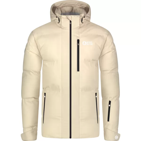  Muška zimska jakna NORDBLANC HOLLOW NBWJM8055 BEŽ 
