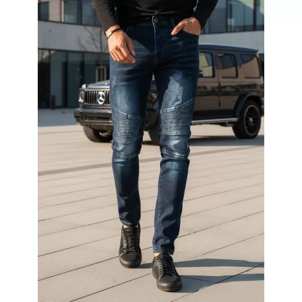  Muške hlače DSTREET UX3804 PLAVA 