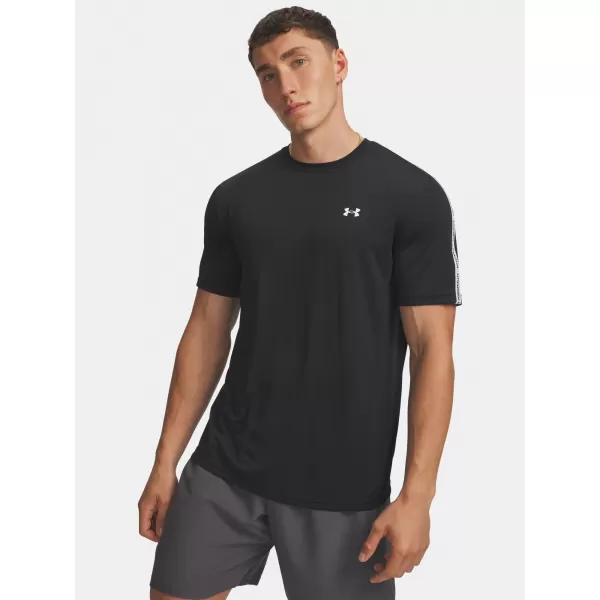  Muška majica kratkih rukava UNDER ARMOUR TECH TAPING SS 6012356-001 CRNA 