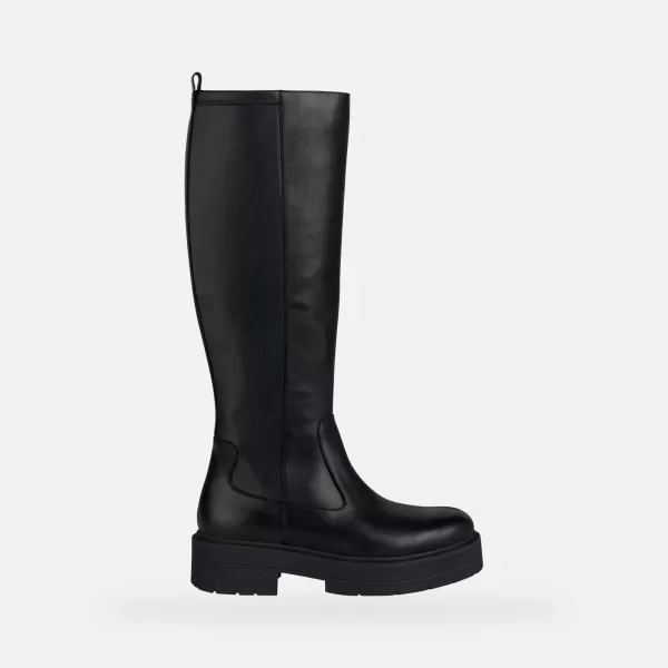 Ženske čizme GEOX SPHERICA EC7 G004247 CRNA 