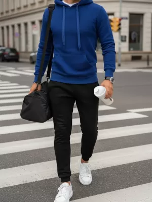 Muški komplet DSTREET AX0637 PLAVO/CRNO