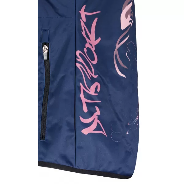  Ženska vrhunska softshell jakna ALTISPORT VOJ/ALW064JACK01 PLAVO RUŽIČASTA 