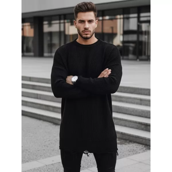  Muški pulover DSTREET WX1962 CRNA 