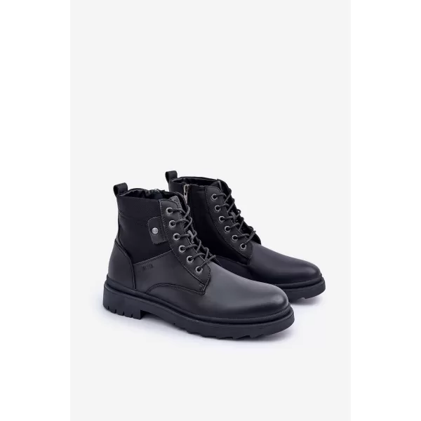  Muške cipele BIG STAR OO174166 BLACK Big Star Shoes 
