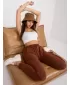Ženske trenirke BASIC FEEL GOOD RV-DR-3589.07X TAMNO SMEĐA