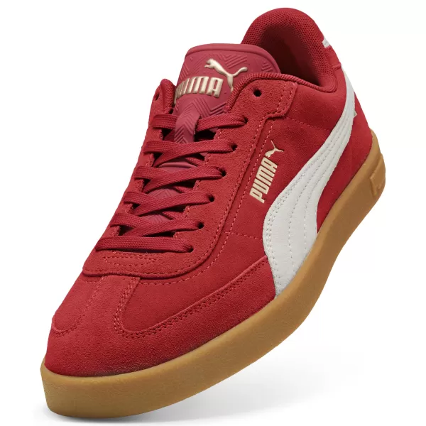  Čizme PUMA CLUB II ERA SUEDE 400717-08 FORATRED/P.WHITE/ FORATRED/STR.BIJELO/PUMA ZLATO 