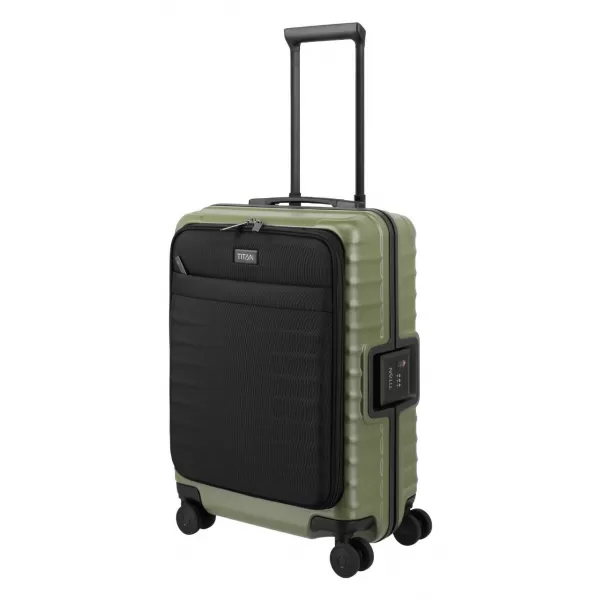  Kofer TITAN Overseas S Front pocket Forest green ŠUMSKO ZELENA 