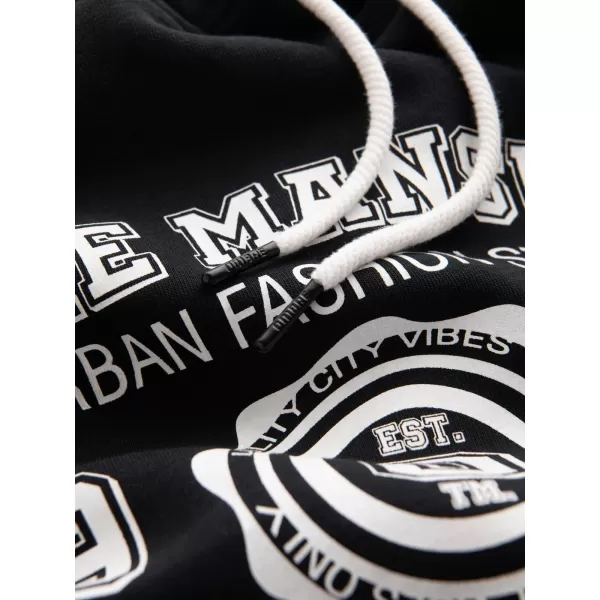  Muški sweatshirt OMBRE B1714 CRNA 