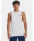 Muška majica bez rukava UNDER ARMOUR LEFT CHEST CUT OFF TANK 1329286-100 BIJELA