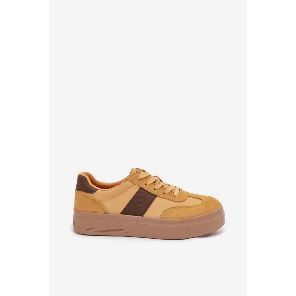  Ženske tenisice BIG STAR TT274166 YELLOW Big Star Shoes 