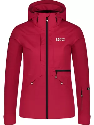 Ženska skijaška jakna NORDBLANC AVEN NBWJL8126 CRVENA