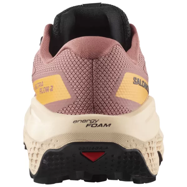  Ženske cipele SALOMON ULTRA FLOW 2 GTX W L47884500 BURLWOOD/NJEŽNA BRESKVA/TOPLA MARELICA 