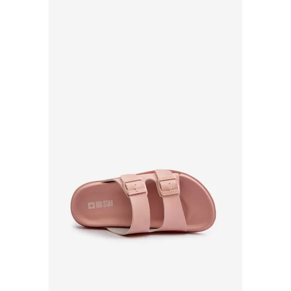  Ženske papuče BIG STAR NN274A753 PINK Big Star Shoes 