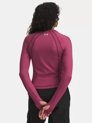 Ženska majica kratkih rukava UNDER ARMOUR UA COLDGEAR TEXTURED CREW 6003999-659 CRVENA