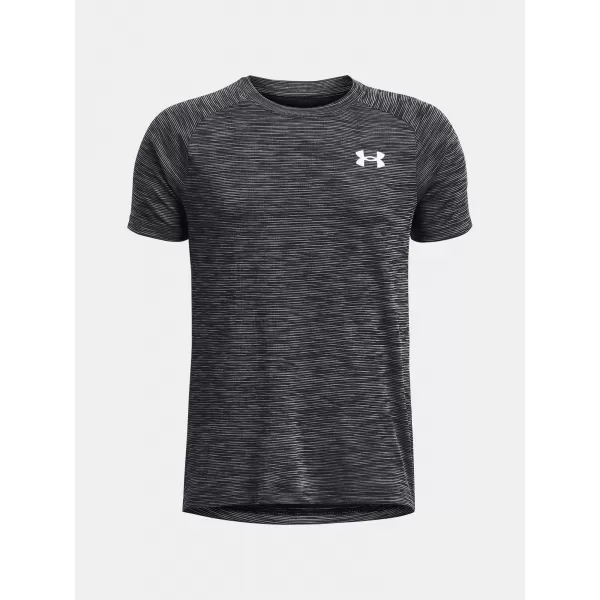  Majica za dječake UNDER ARMOUR UA TECH TEXTURED SS 1382790-001 CRNA 
