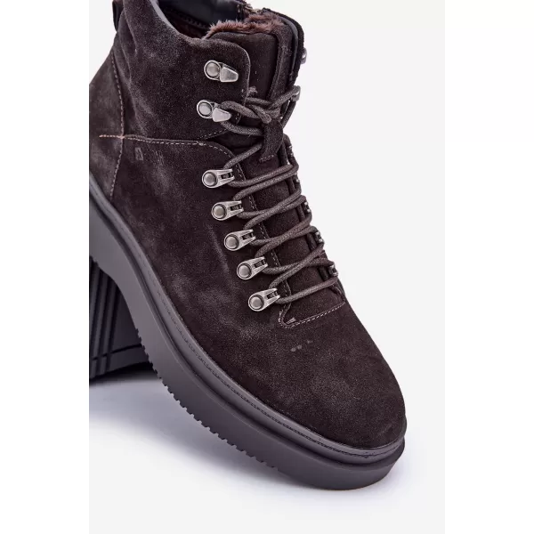  Muške cipele BIG STAR OO174189 SMEĐA/BEŽ Big Star Shoes 