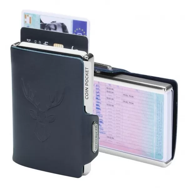  Novčanik MONDRAGHI Silhouette Classic Deer PLAVA 