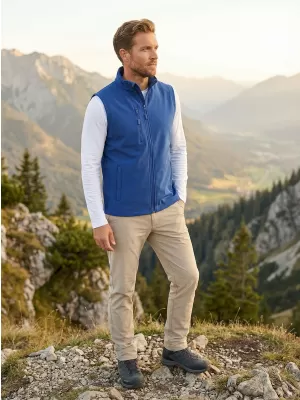 Muški softshell prsluk ALTISPORT NoPrint NP/ALM865 KRALJEVSKO PLAVA